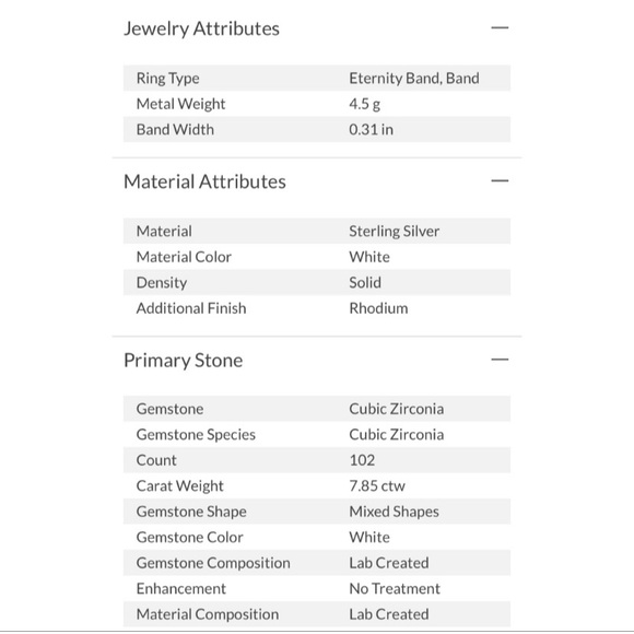 STERLING SILVER FASHION RING - Picture 11 of 11